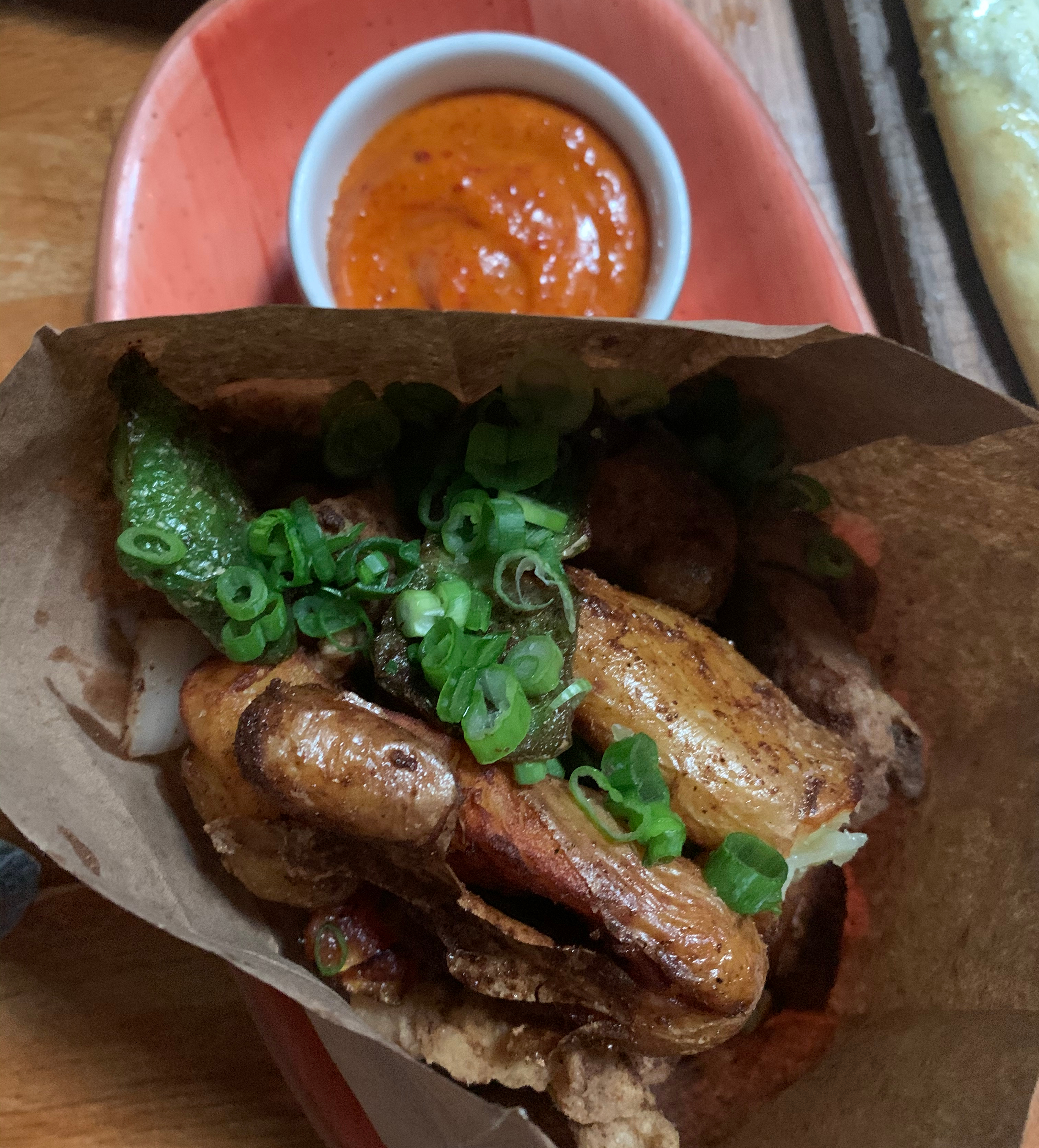 spice bag - chicken with potatoes and peppers